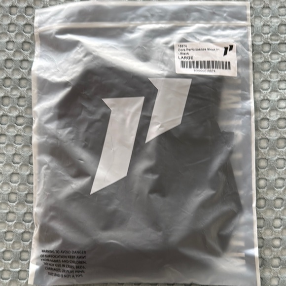 1st Phorm Core Performance Men's Shorts 7" - Black NWT - Picture 2 of 5